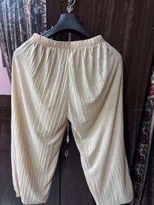 Comfortable Beige Palazzos