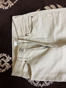 H&amp;M Beige Jeans