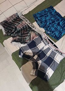 Men's Boxer Briefs - Calvin Klein &amp; Levi's
