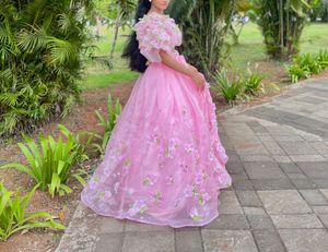 Stunning Pink Floral Lehenga and Blouse