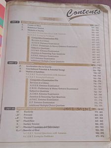Modern's ABC Physics Class XI Part-1 and II