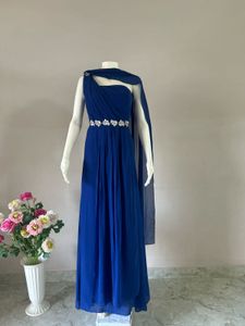 Elegant Royal Blue Gown