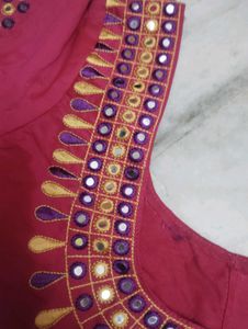 Pink Embellished Readymade Saree Blouse