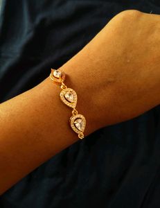 Bracelet With Stone And A Braceletwirh Evil Eye
