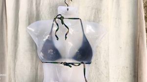 Striped Bikini Top