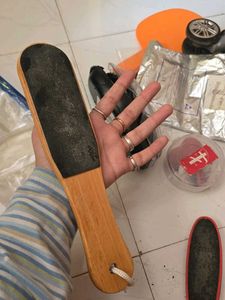 Wooden Foot Scrubber Tool