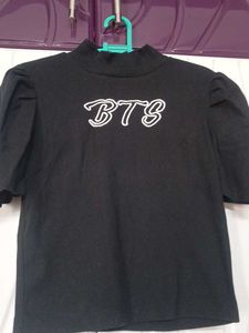 Black BTS Graphic T-Shirt