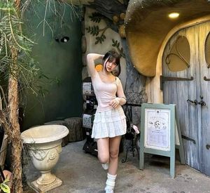 Tiered Mini Skirt
