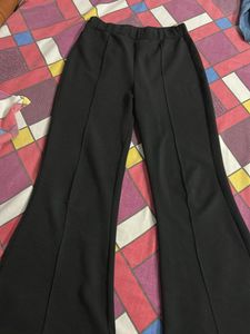 Black Flared Pants