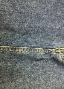 Denim A-Line MiniDenim Skirt