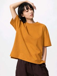 UNIQLO U Oversized T-Shirt Mustard
