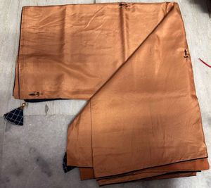Elegant Peach Saree with Embellishments