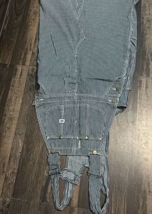 Lee Striped Bib Overalls