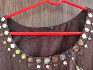 Festive Long Gown/Dress  🤎Brown