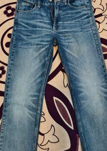 Blue Wash Denim Jeans