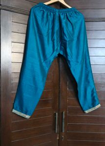Partywear Teal Anarkali Suit with Dupatta