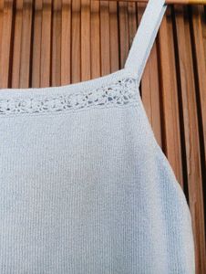 Light Blue Spaghetti Strap Top