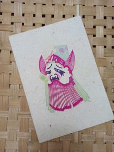 Handcrafted Kite Paper Cut Greeting Card