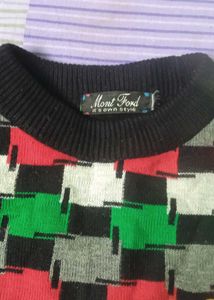 Stylish Kids' Knit Sweater