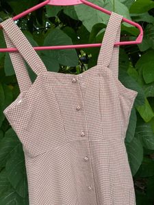Gingham Dress