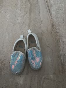 Sparkly Sequin Slip-On Shoes