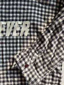 People - Trendy Gingham "Whatever" Top