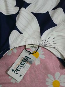 Navy Floral Maxi Dress