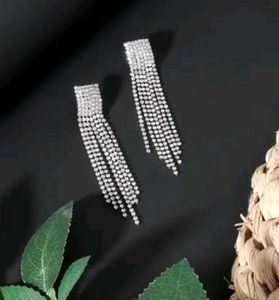 Pearl &amp; Red Tulip Stud Earrings