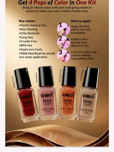 BODDESS Nail Pops 4-in-1 Kit - VIVA VIBE