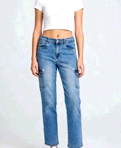💫 Blue Cargo Jeans