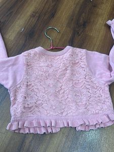 Front open crop jacket