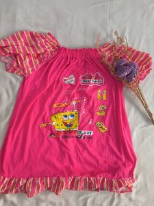 Cute Spongebob Night suit