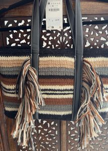 Zara Limited Edition Bohemian Hand Bag From NYC