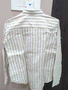 Striped Button-Down Shirt