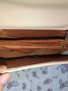Chic Beige Chain Shoulder Bag