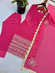 Beautiful Pink Kurta Set with Dupatta