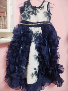 Beautiful Ruffled Gown