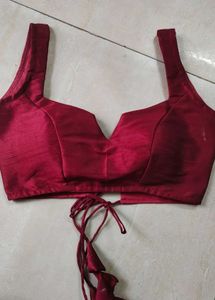 backless blouse padded