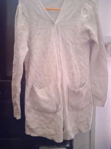 Cream Knit Cardigan