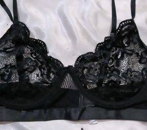 new Black Lace Bra