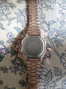 Casio Vintage Rose Gold Watch