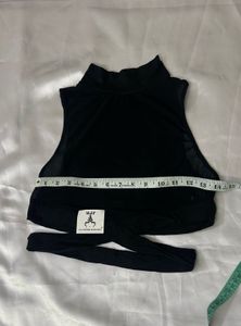SHEIN Black Crop Top