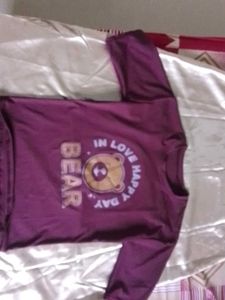 Cute Bear Graphic T-Shirt