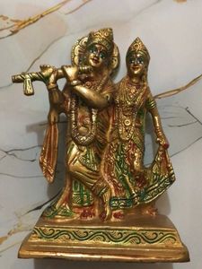 Lord Krishna and Radha Statue