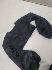 Satin shrug