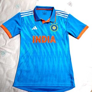 Original Adidas India Cricket Jersey T-Shirt