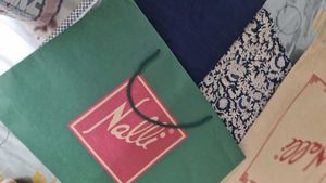 Drop Price🔜Nalli Brand Fabric 3mtr Top, 2.40mtr