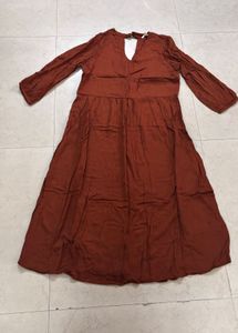 AND Brown Dress