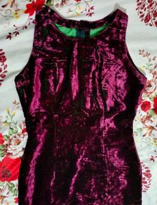 Velvet Maxi Dress