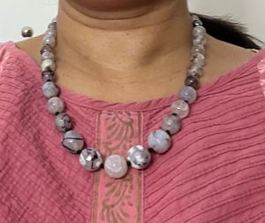 Unique Beaded Statement Necklace